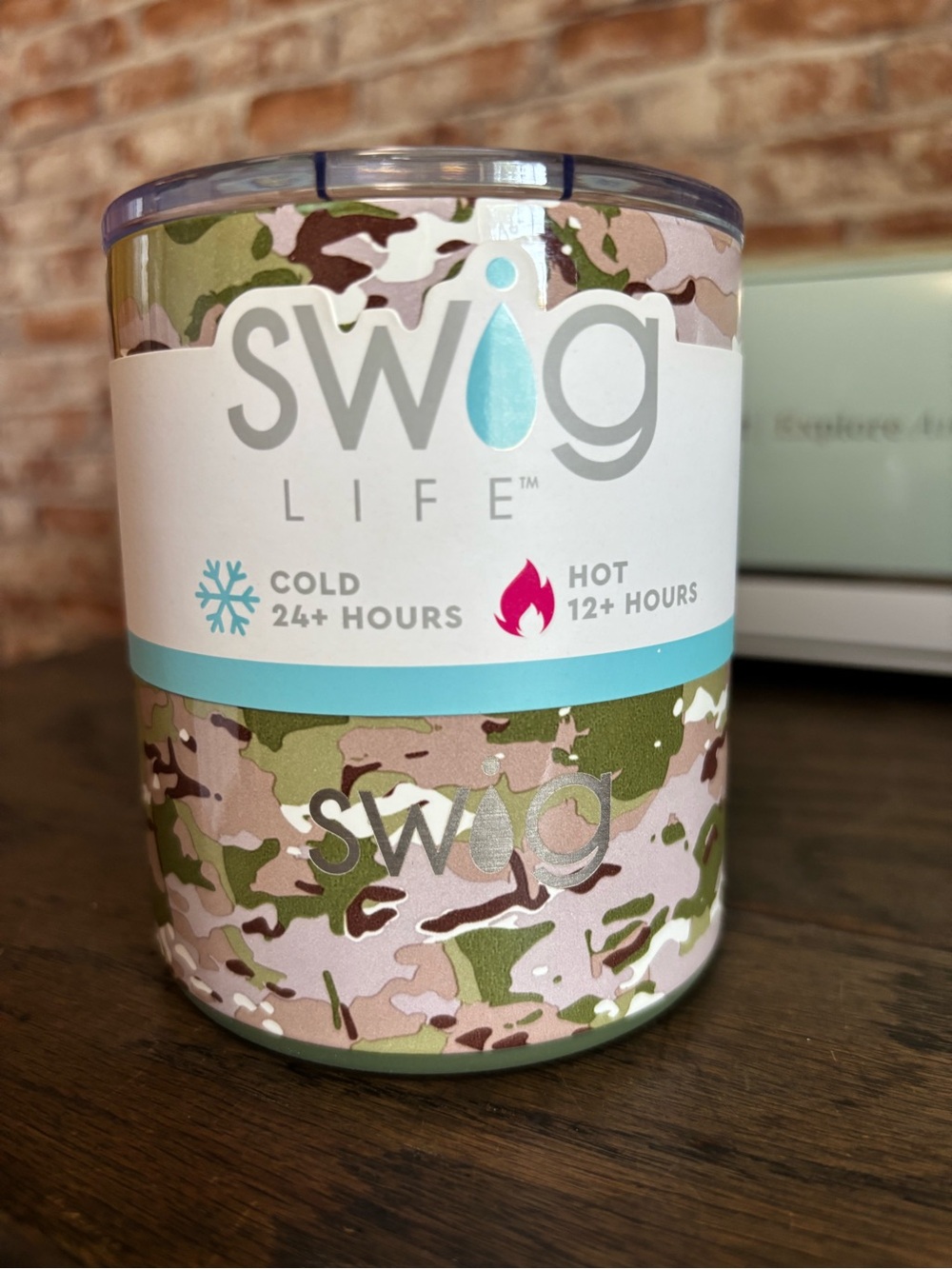 Swig Camo Low Ball 12oz Tumbler